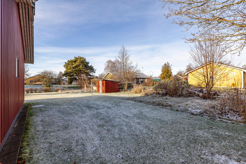 Förråd i trädgården