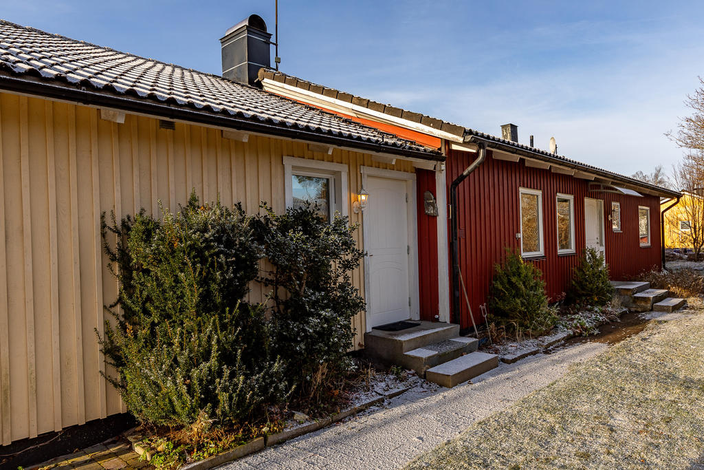 Praktiskt med två entréer 