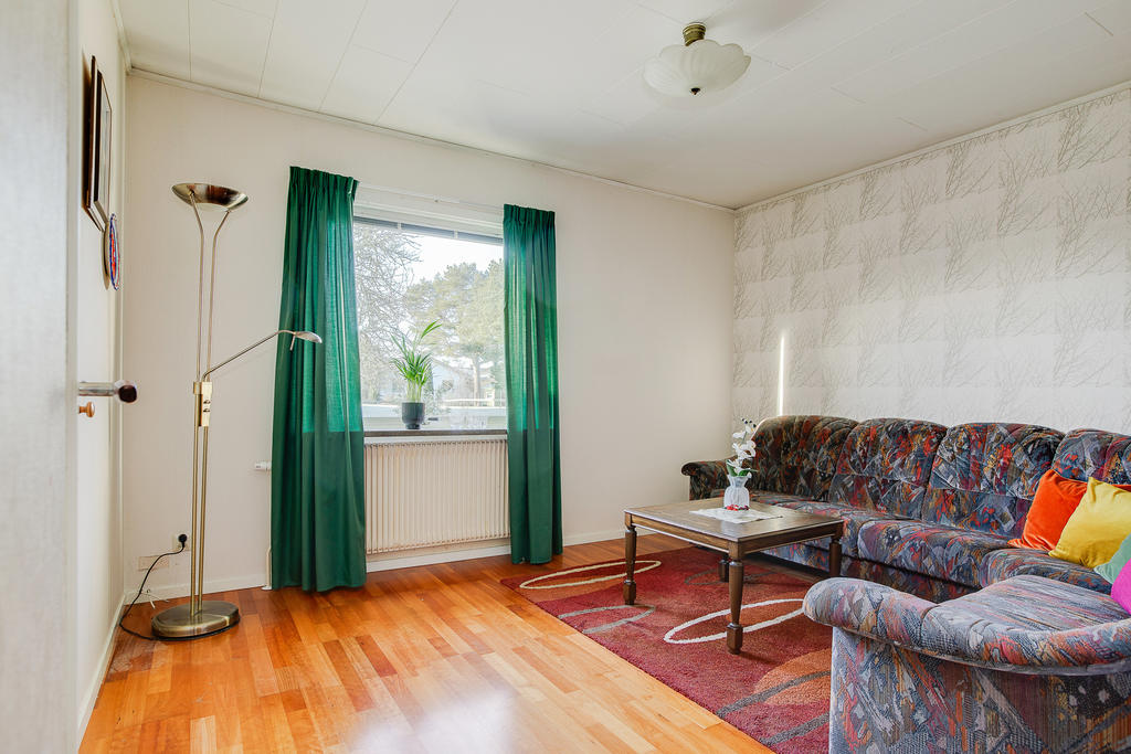 Sovrum som har nyttjats som tv-rum