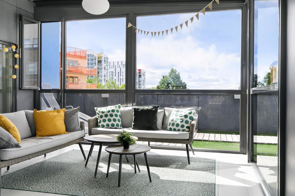 Uterum på takterrass