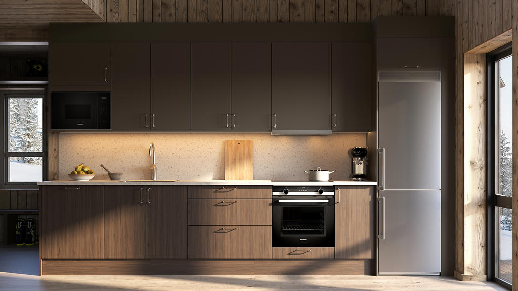 Illustrationsbild färg koncept "Skogsbryn"