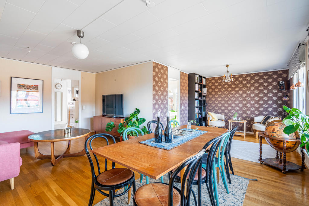 Här finns gott om utrymme för socialt umgänge.