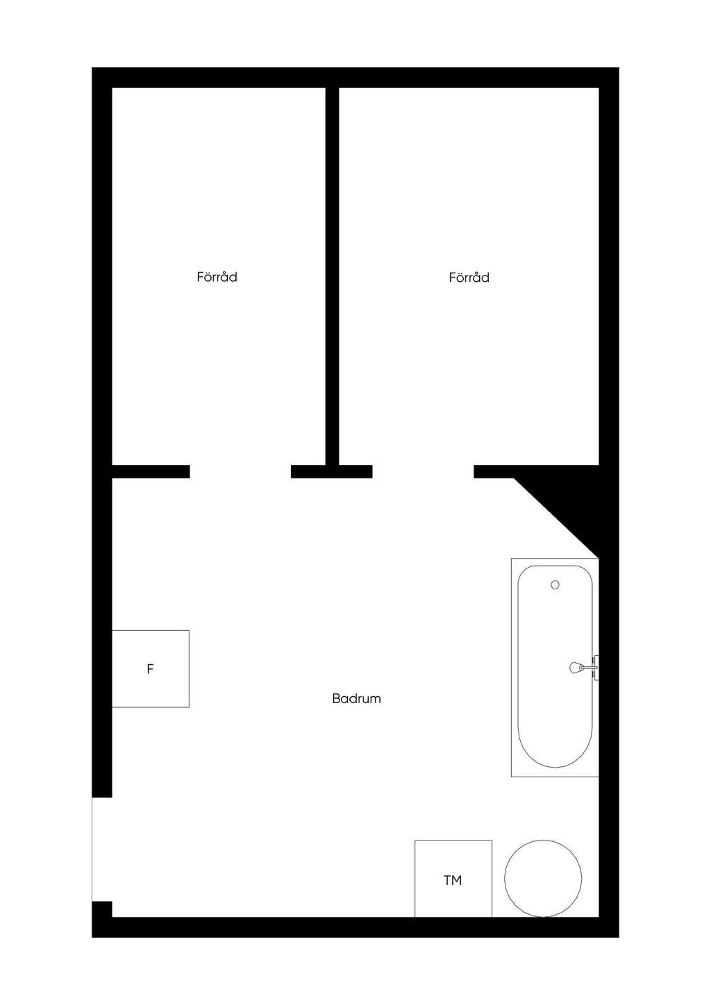 Planlösning källare