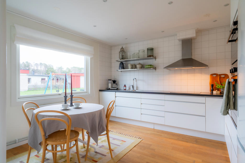 Matplats finns i köket