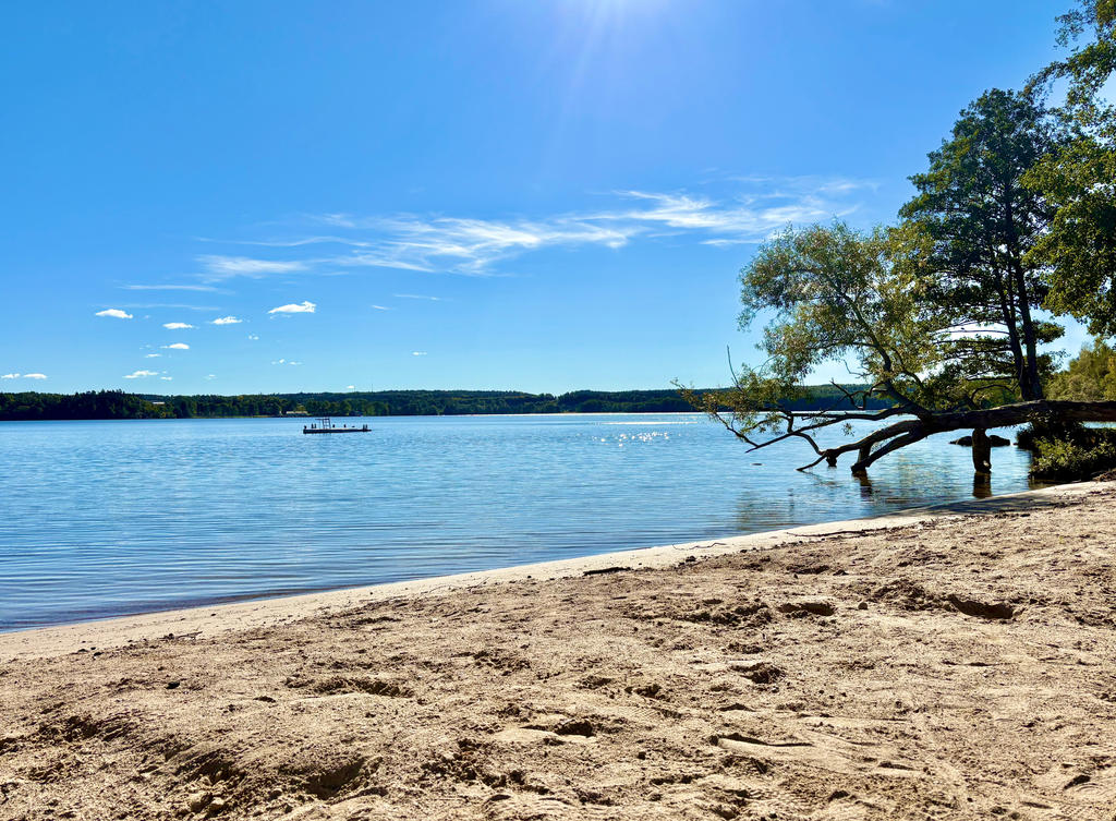 Sandstranden vid Södran