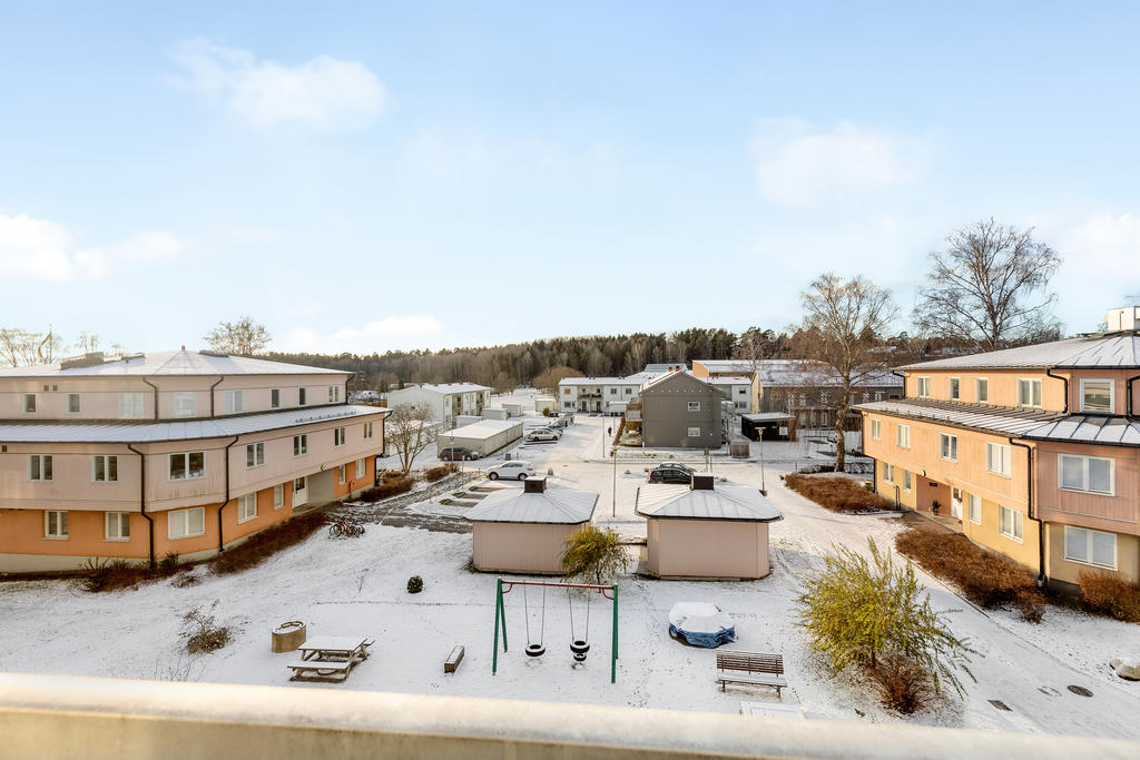 Utsikt från balkong