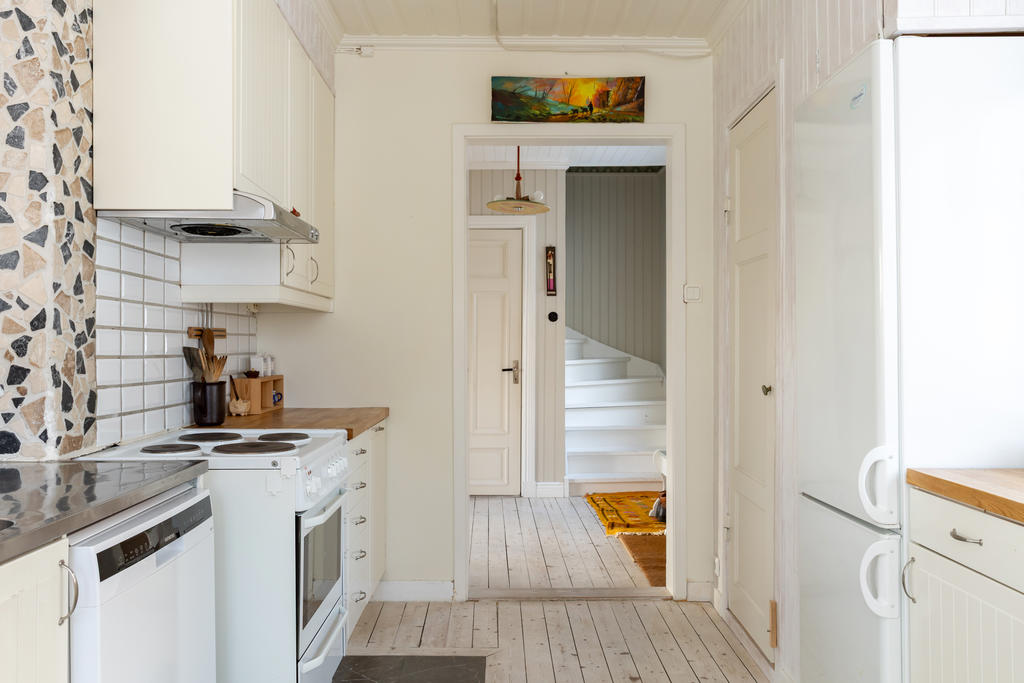 Lantligt kök med mycket charm