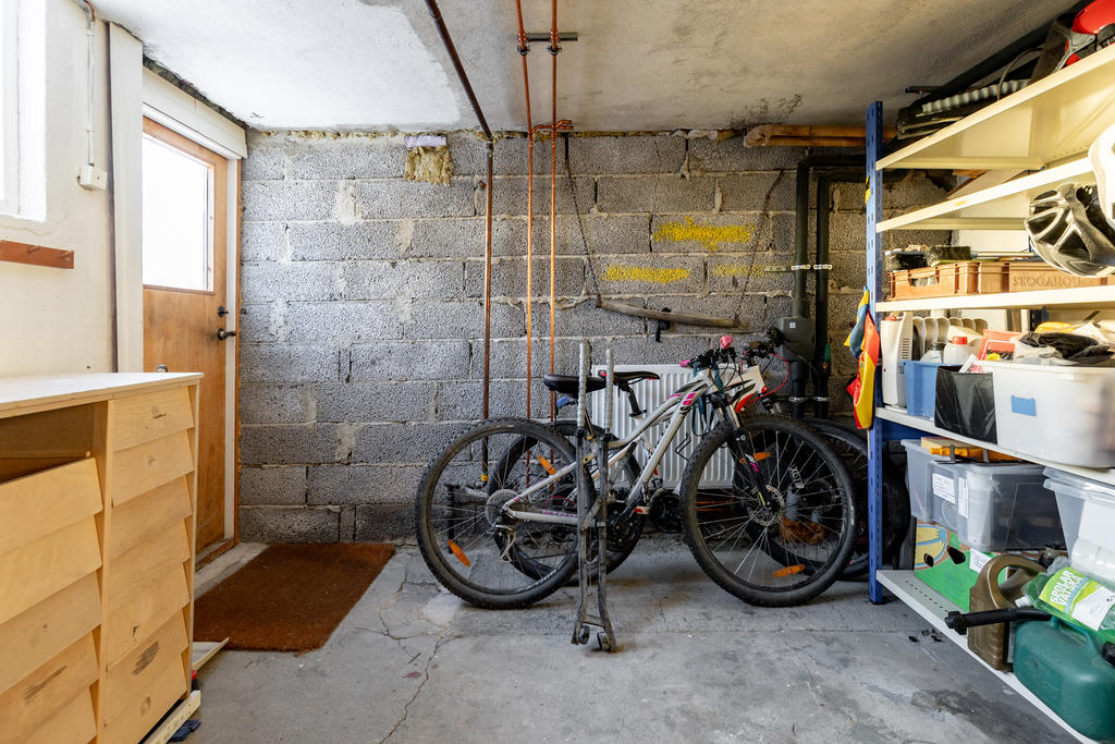 Förrådsutrymme på souterrängplan