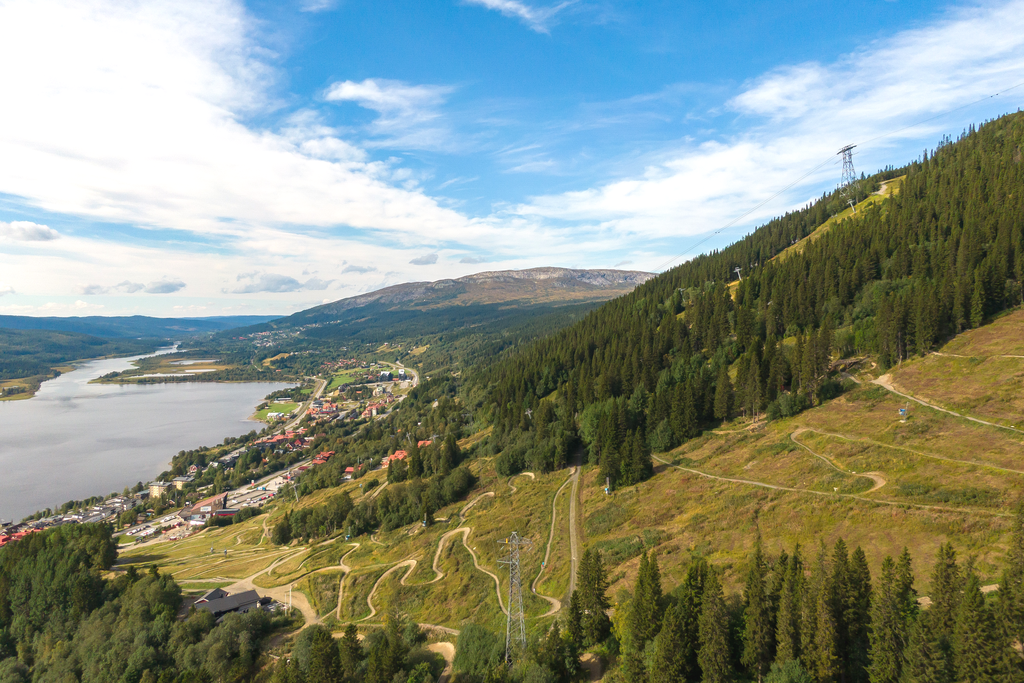 Fin cykling och vandring.