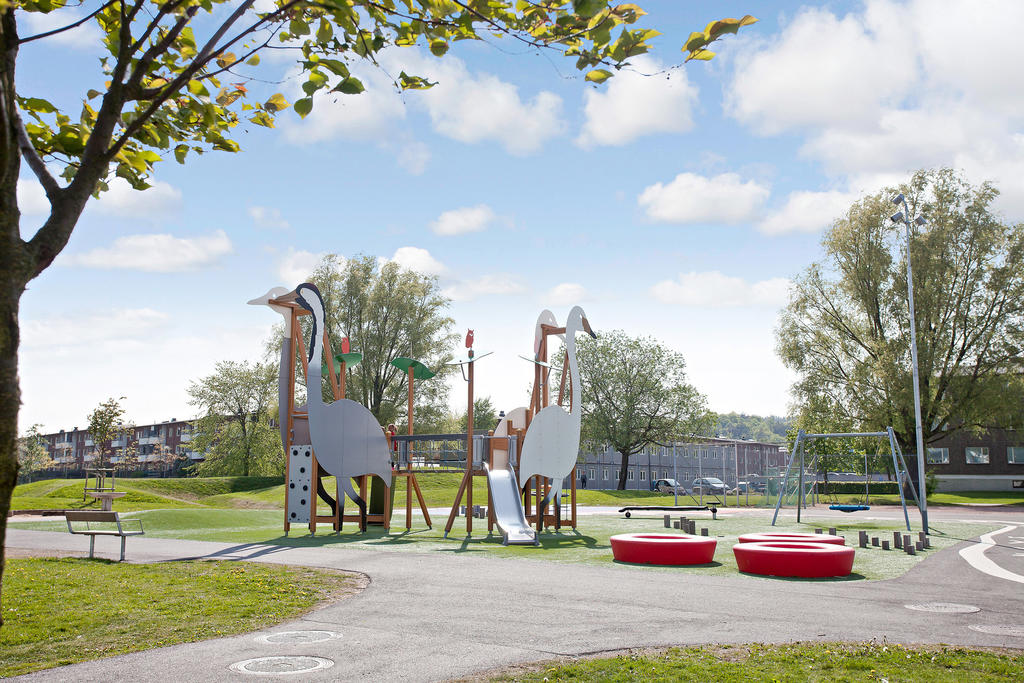 Områdesbild från Brf Bäckebol