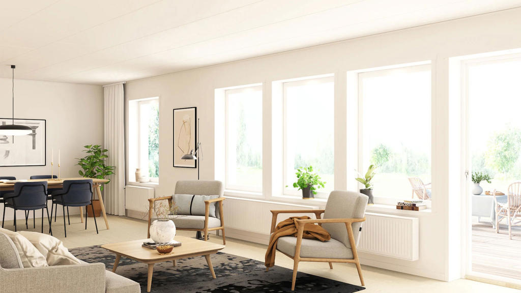 Exempelhus, Älvsbyhus Linneá, 129 kvm 1-plansvilla