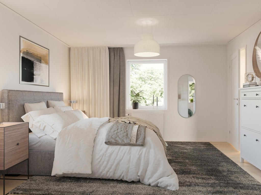 Exempelhus, Älvsbyhus Linneá, 129 kvm 1-plansvilla