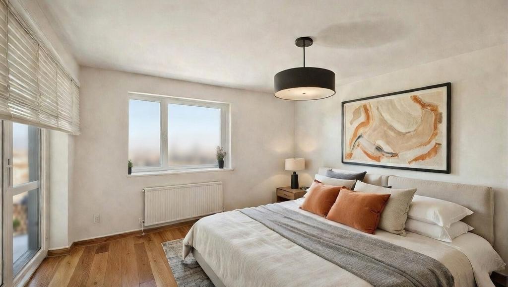 Bilderna är AI genererade och ska ses som inspirationsbild hur känslan i lägenheten kommer se ut. Kan även skilja sig från slutresultat.