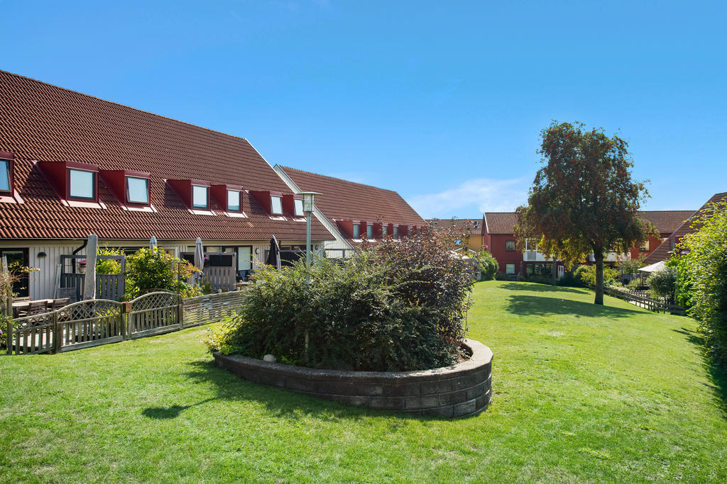 Ett av föreningens välskötta grönområden