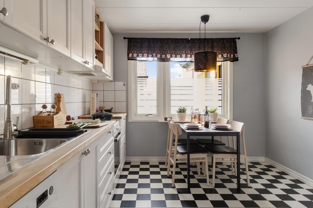 Här finns även plats för mindre matgrupp