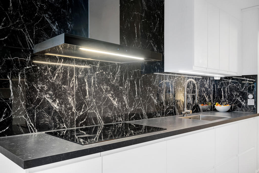 Moderna färg- och materialval