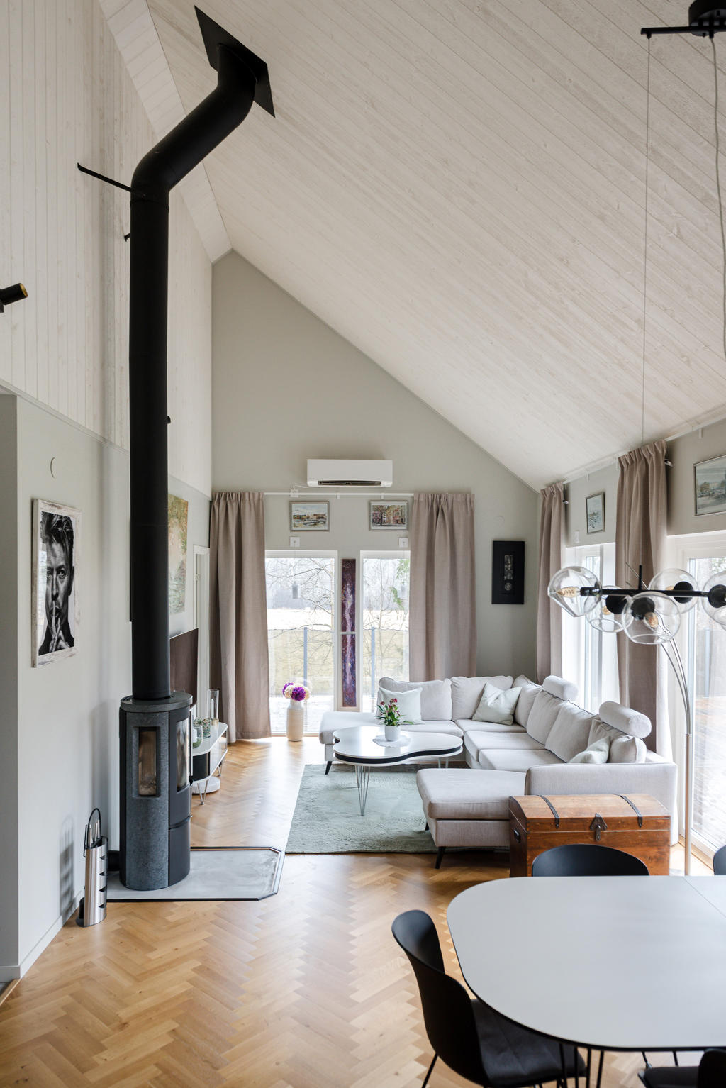 Öppen planlösning.