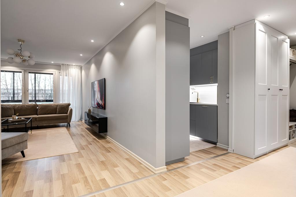 Luftig och ljus planlösning