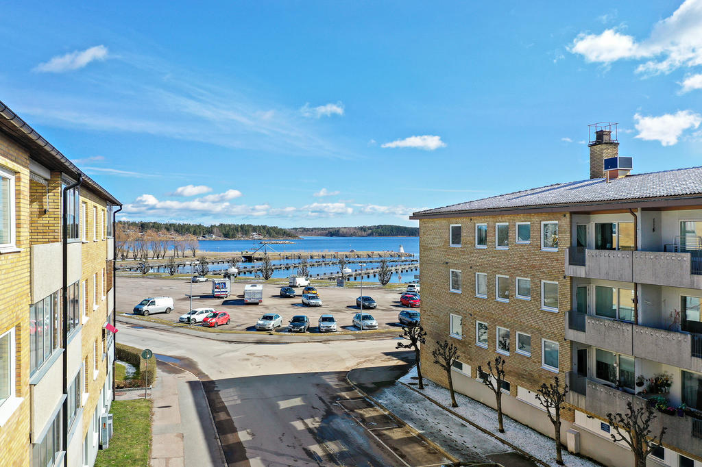 Utsikt från balkongen 