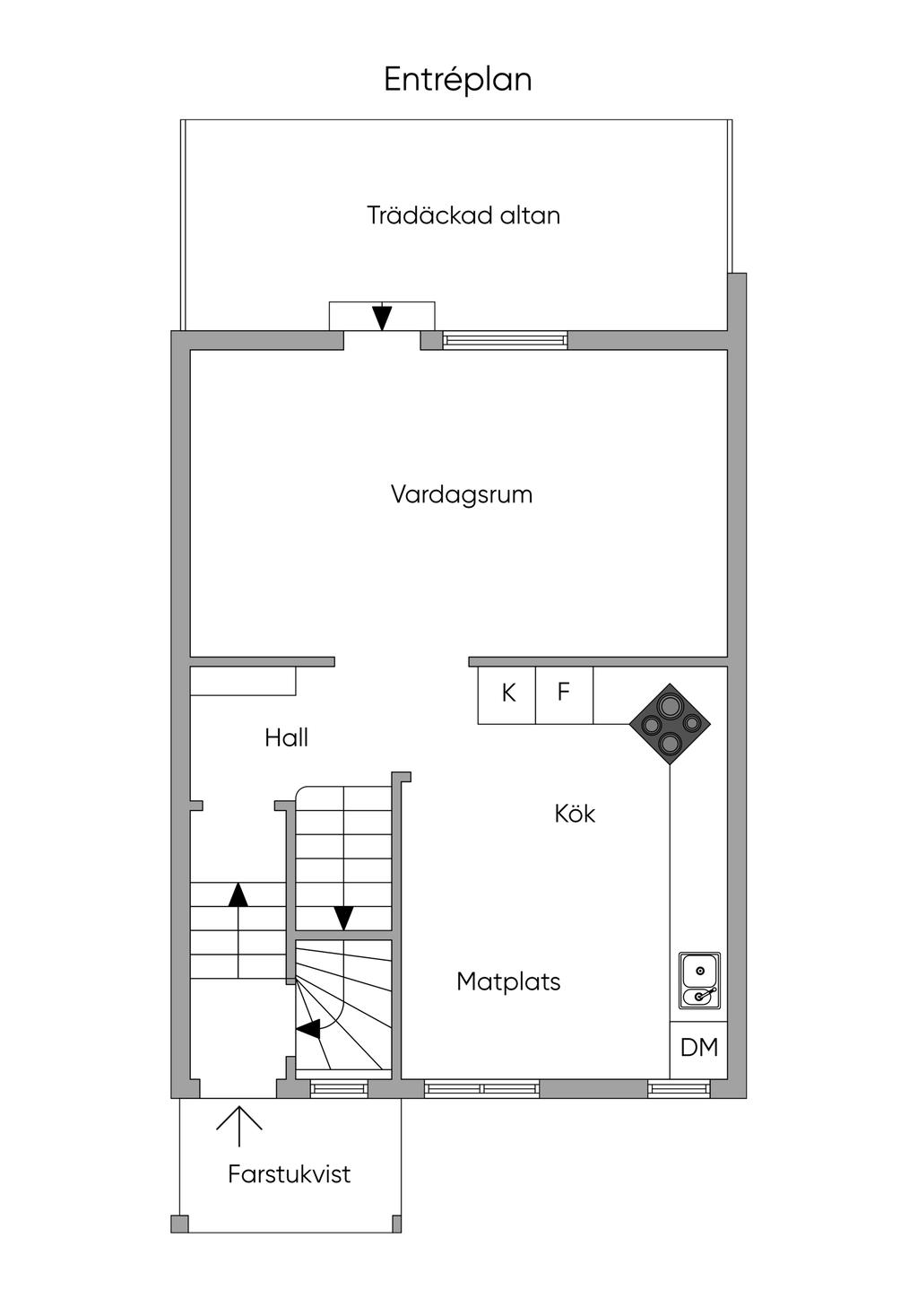 Planskiss, Entréplan 2D