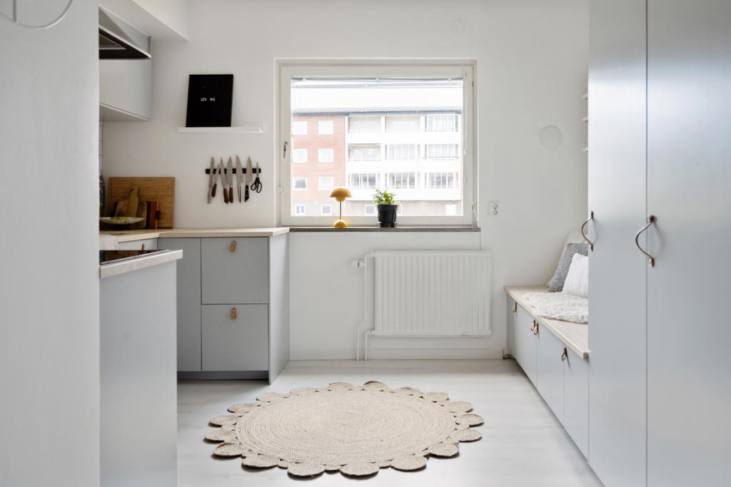 Genomgående smakfulla materialval 
