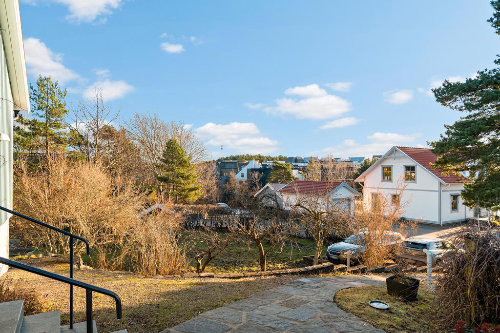 Blicka ut över Nya Hovås