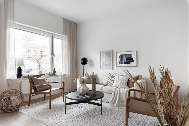 Exempelbild från en liknande bostad.