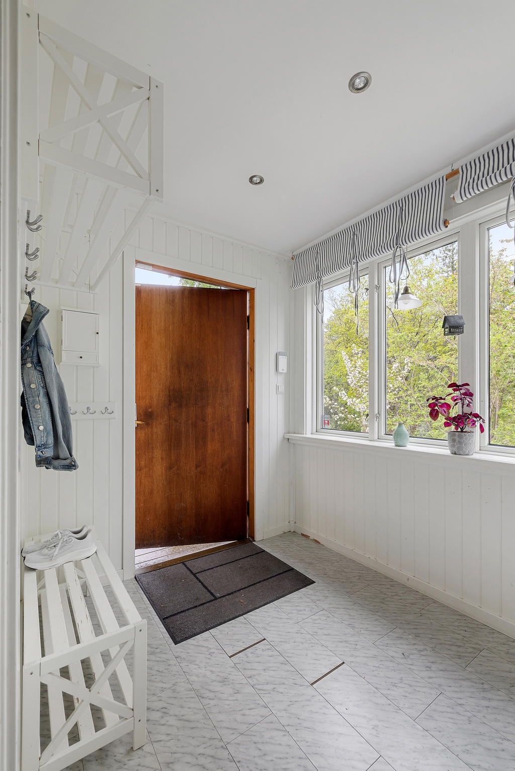 Entré i punchveranda