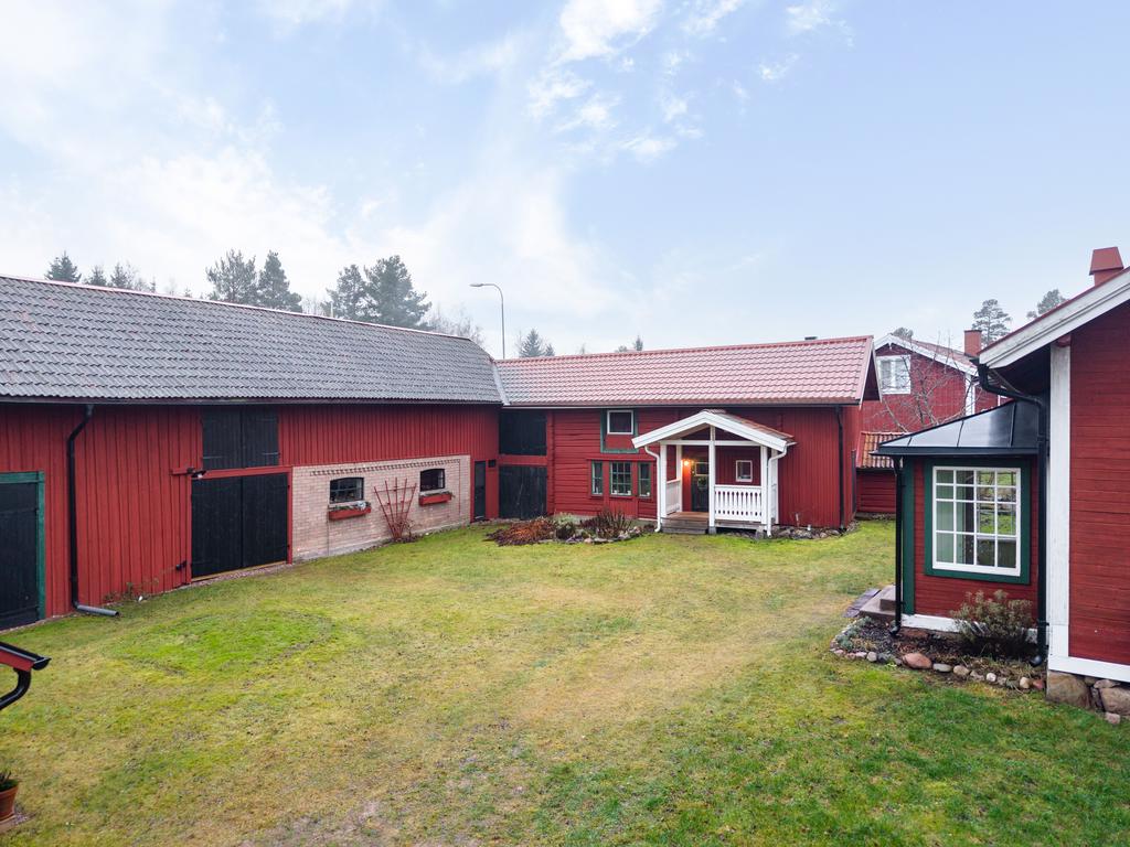 Kringbyggd liten gård