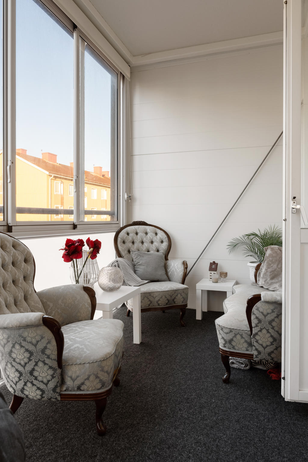 Balkongen blir som ett extra rum