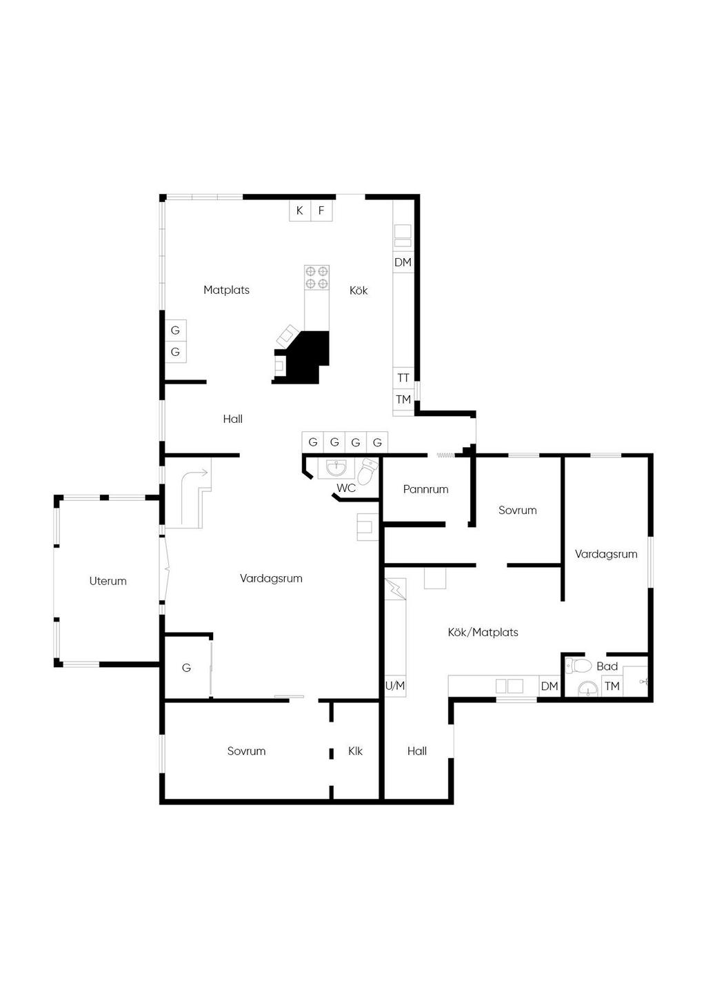 Planlösning - Entréplan 