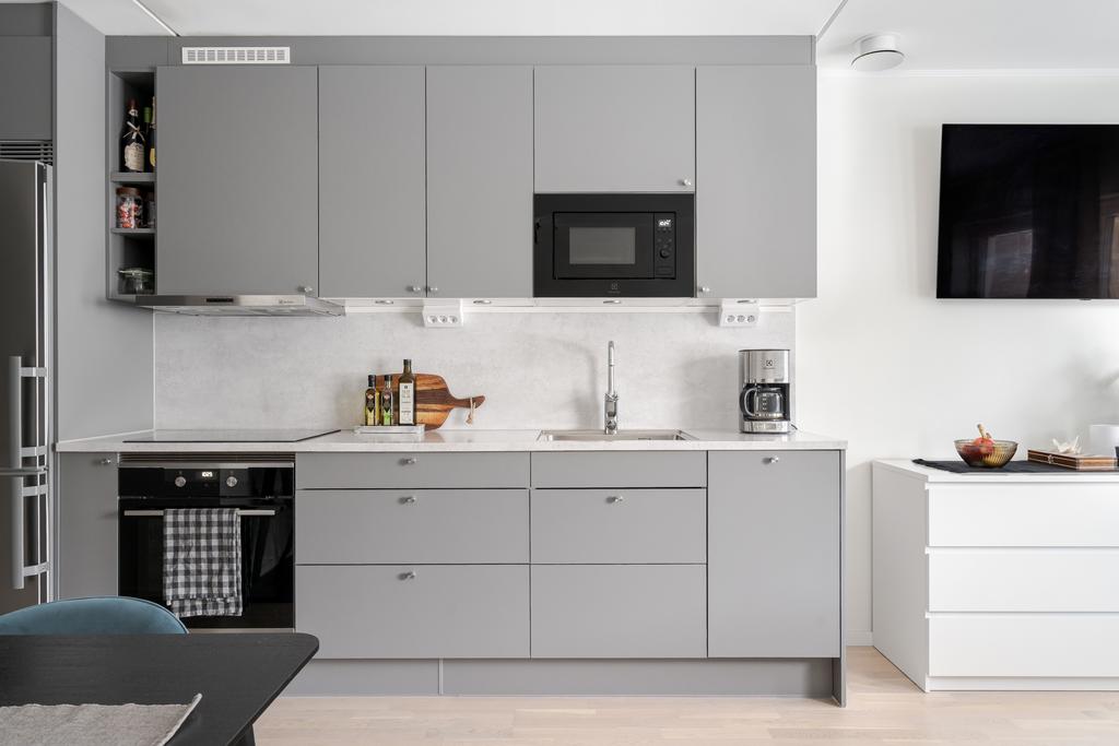 Vitvaror från Electrolux i rostfritt samt integrerad diskmaskin