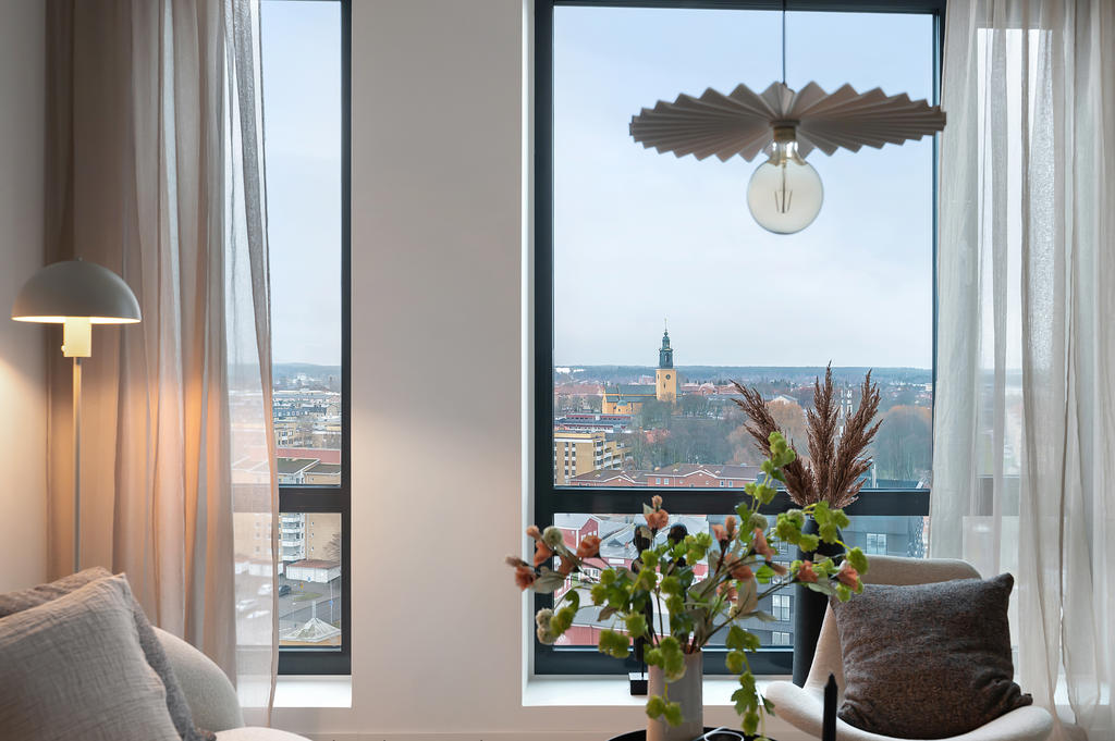 Utsikt från vardagsrummet