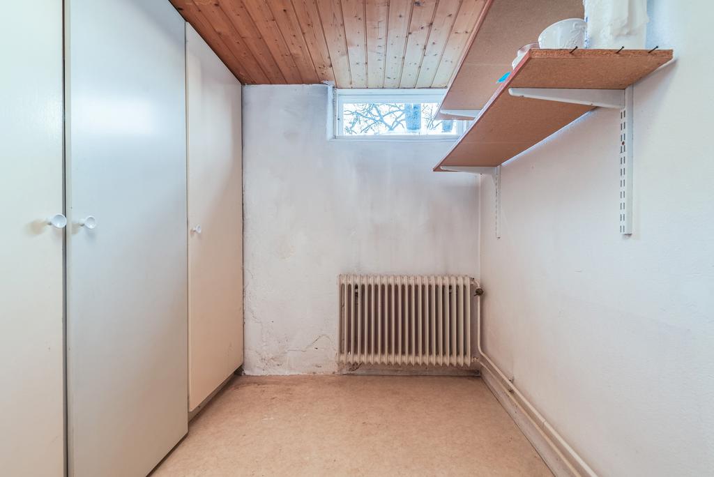 Förrådsrum i källaren