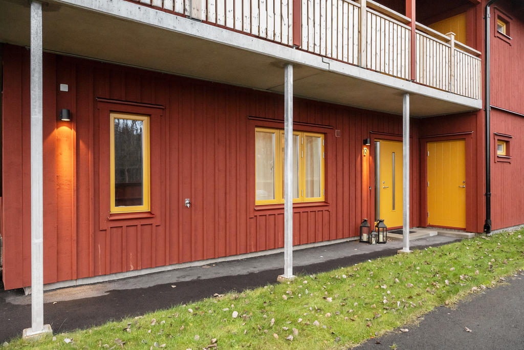 Förrådet ligger precis utanför din entrédörr.