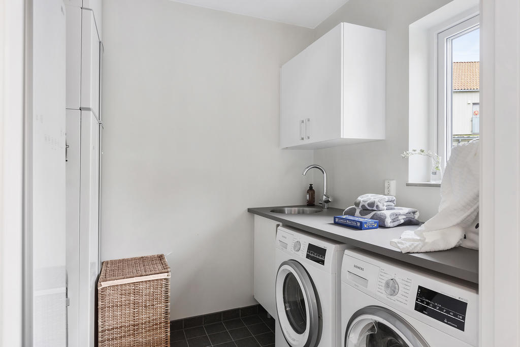 Bra med separat tvättstuga