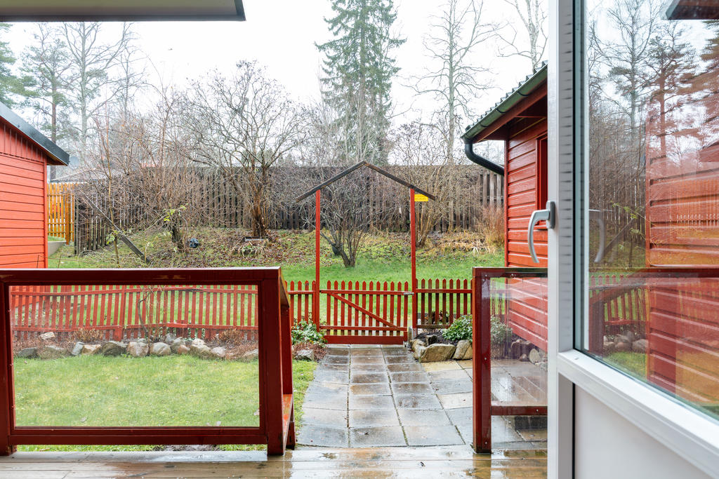 Utgång till egen uteplats