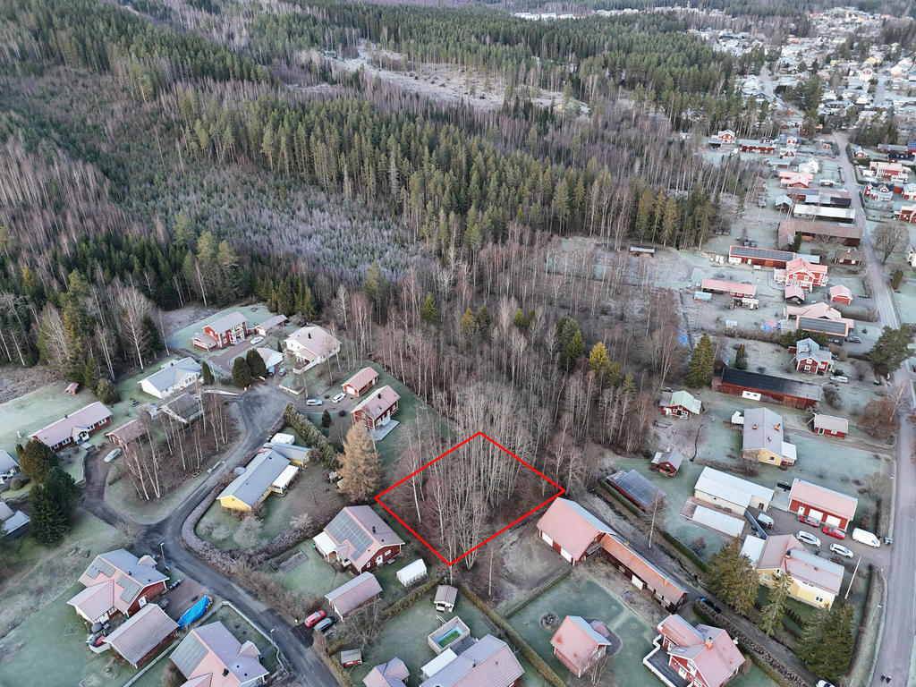 OBS! Linjen är ungefärlig!