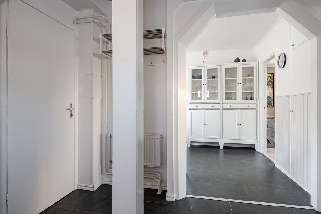 Öppet till köket från hallen