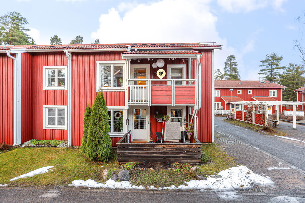 Exteriört med balkong i söder läge