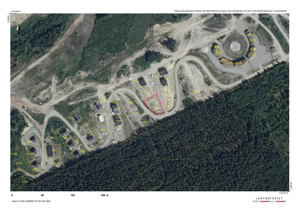 Rödmarkerat avser tänkt sammanläggning