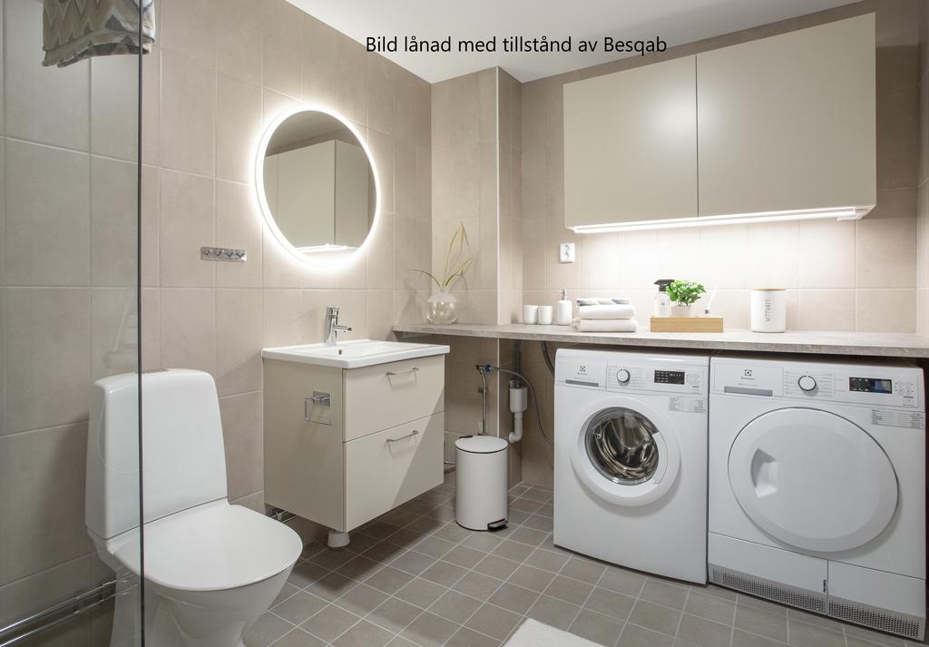 Bild tagen i visningslägenhet i Lilla Häll