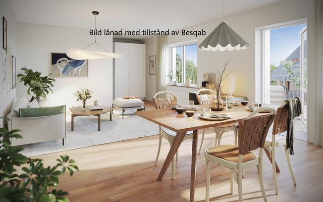 Renderingsbild, avvikelser med verkligheten kan förekomma