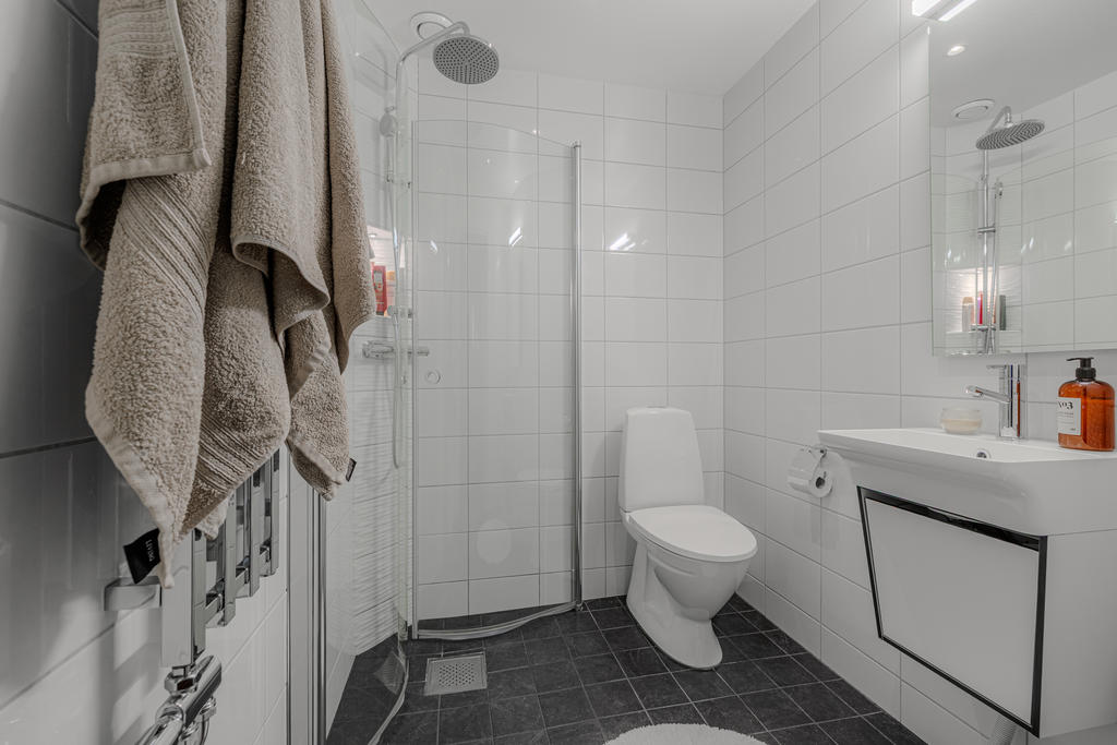 Badrum på entréplan