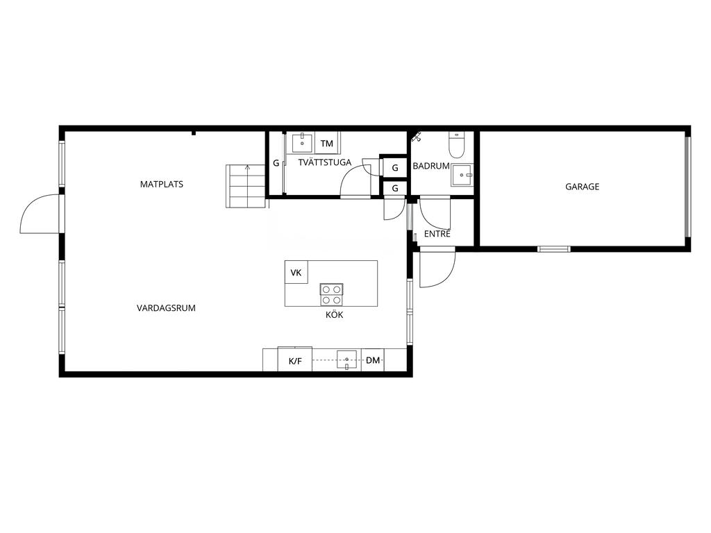 Planlösning entréplan