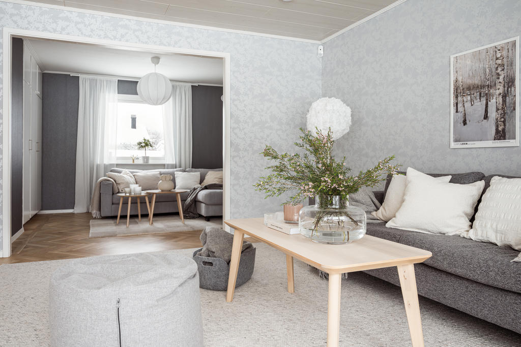 Här kan ytterligare ett sovrum göras för den som har behovet.