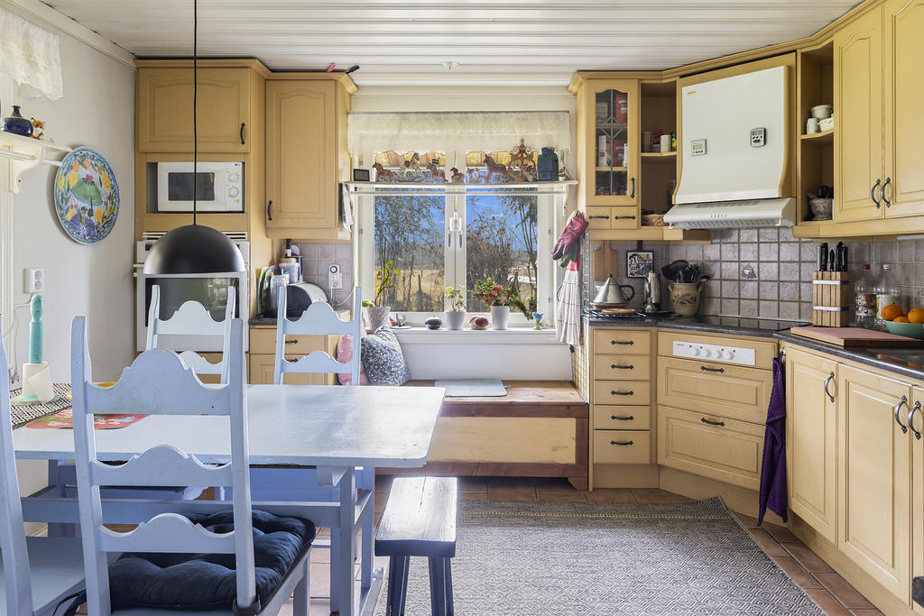 Kök med matplats