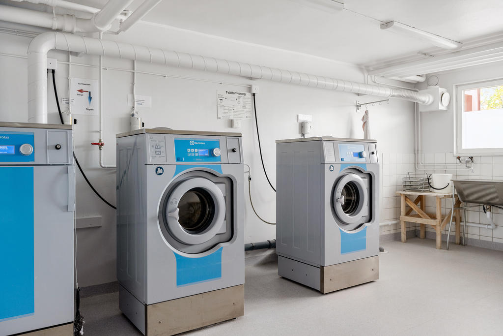 En av föreningens tvättstugor