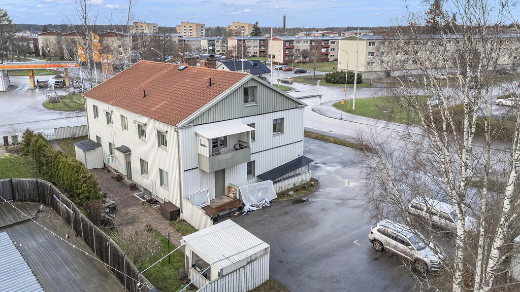 Lägenheter på övre plan