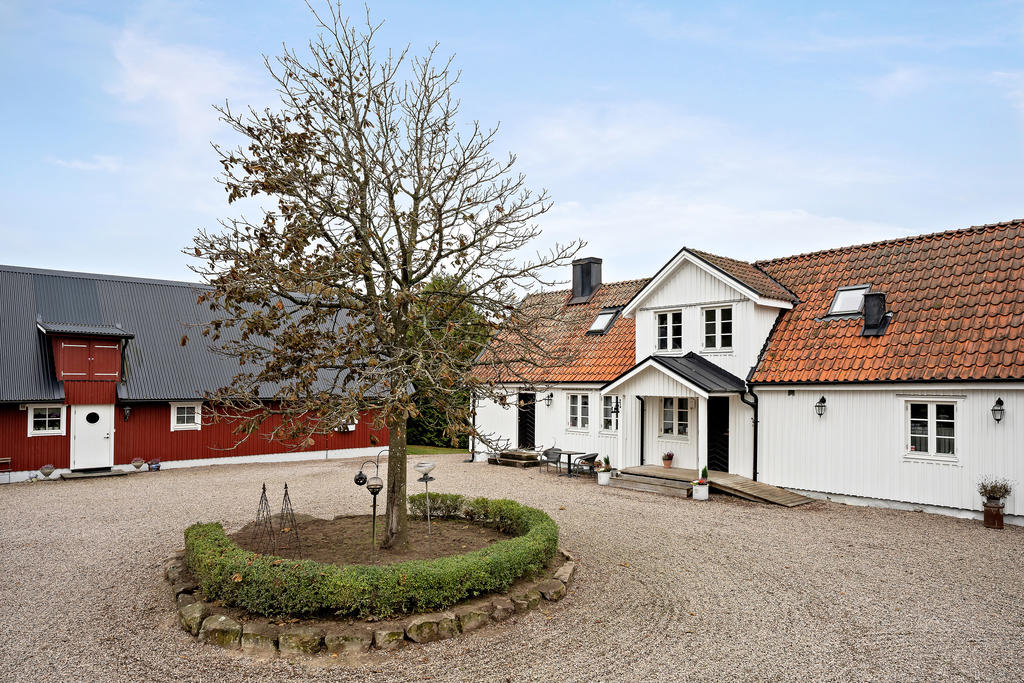 Vacker innergård